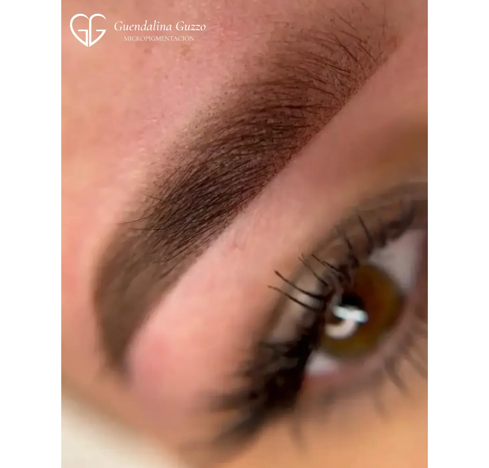 Resultado de Powder Brows realizado por Guendalina Guzzo en Marbella